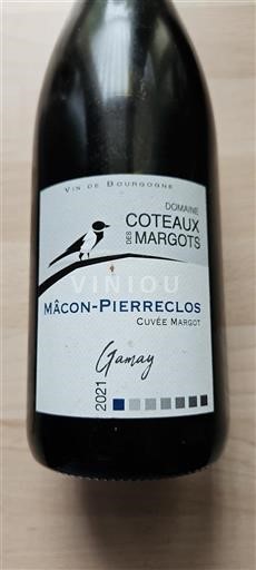 Burgundija Mâcon in Mâcon-villages Coteaux des Margots Margot 2021