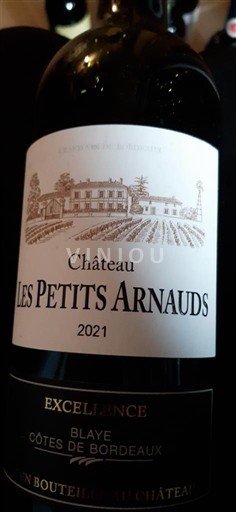 Bordeaux Blaye Côtes de Bordeaux Château Les Petits Arnauds Excellence 2021