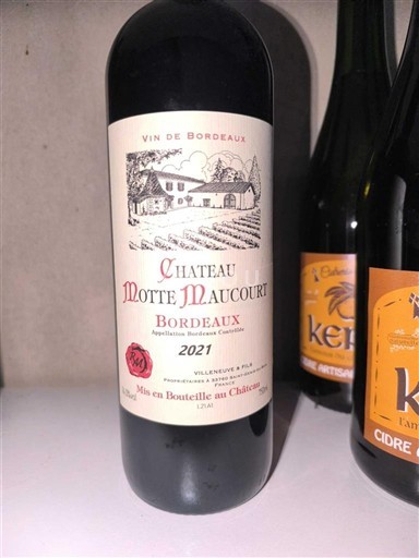 Bordeaux Château Motte-Maucourt 2021