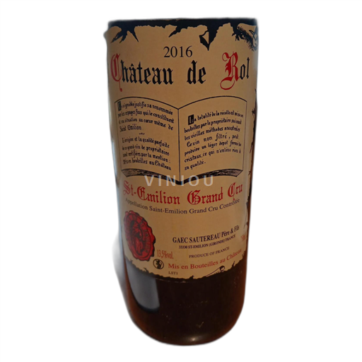 Bordeaux Saint-Émilion Château Rol 2016