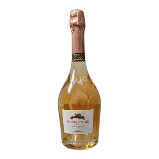 Champagne Rhubarbissimo Eric Bernard rhubarbe effervescent 2023