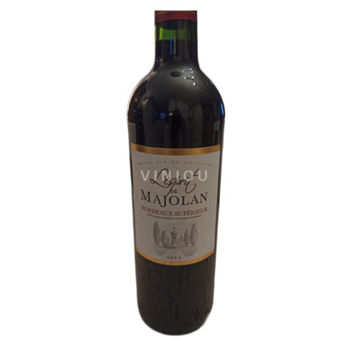 Bordeaux Bordeaux Supérieur Majolan L'esprit 2014