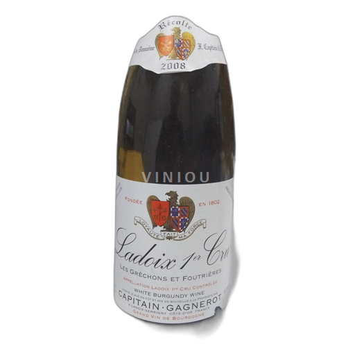 Bourgogne Ladoix Capitain-Gagnerot 1er cru Les Gréchons et Foutrières 2008