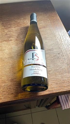 Elzas Niet gespecificeerd Burger-Schild Riesling Mandelberg 2022