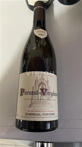 Burgundi Pernand-vergelesses Dubreuil Fontaine 2017
