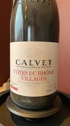Rhônedalen Côtes-du-Rhône-Villages Calvet 2023