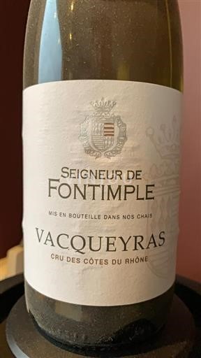 Thung lũng Rhône Vacqueyras Seigneur de Fontimple 2022