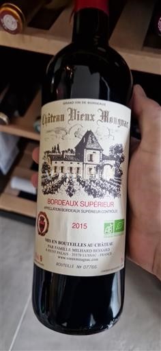 Bordeaux Bordeaux Supérieur Château Vieux Mougnac 2015