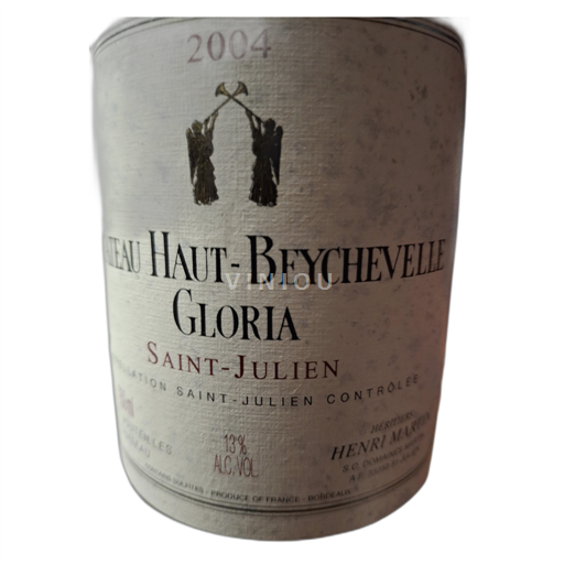 Burdeos Saint-Julien Château Haut Beychevelle Gloria Sin añada