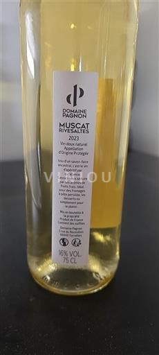 Roussillon Muscat de Rivesaltes Domaine ( PAGNON) 2023