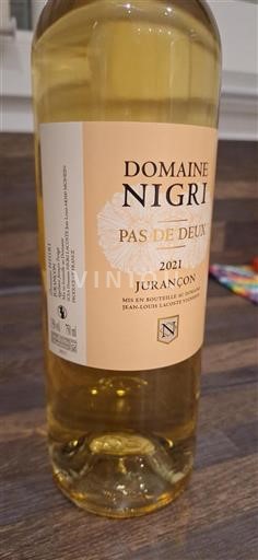 Zuidwest-Frankrijk Jurançon Domaine Nigri Pas de Deux 2021