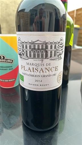 Bordeaux Saint-Émilion Grand Cru Grand Cru Marquis de Plaisance 2014