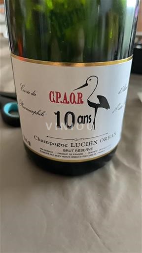 Samppanja Määrittelemätön Lucien Orban du Phacomuscophile Ei vuosikertaa