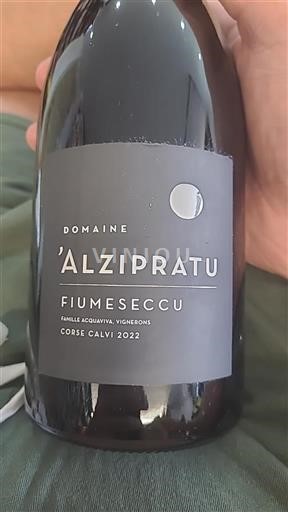 Corse Calvi Domaine Alzipratu Fiumeseccu 2022