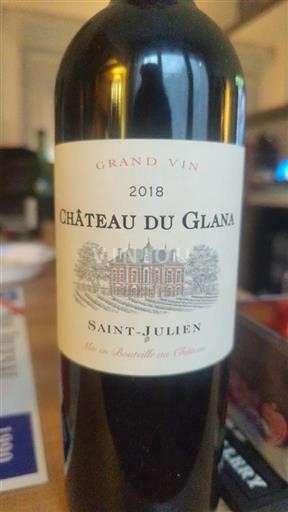 Bordeaux Saint-Julien Grand Cru Château Glana 2018