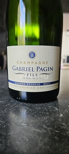 Champagne Premier Cru Gabriel-Pagin Fils Grande Réserve Brut Ikke årgangsbestemt