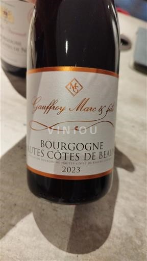 Borgoña No especificado Gauffroy Marc & Fils 2023