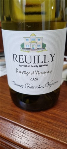 Údolí Loiry Reuilly Amaury Desroches, Vigneron Prestige d'Amaury 2024