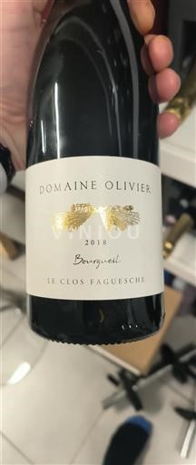 Loire Valley Bourgueil Domaine Olivier Le Clos Faguesche 2018