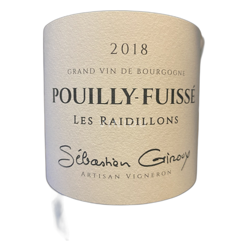 Burgundy Pouilly-Fuissé Domaine Giroux Les Raidillons 2018
