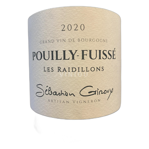 Burgundy Pouilly-Fuissé Domaine Giroux Les Raidillons 2020