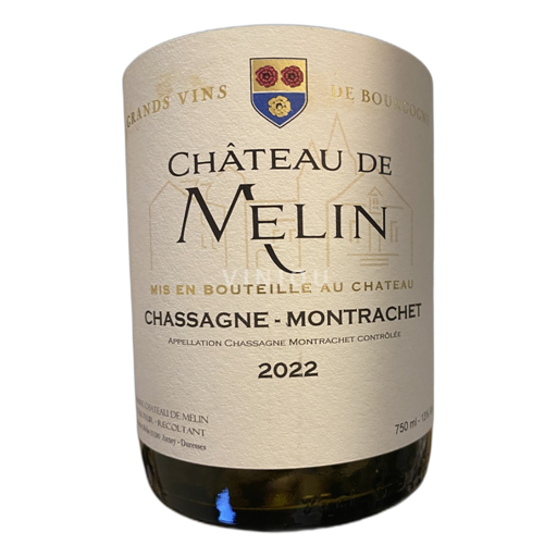 Burgundy Chassagne-Montrachet Château de Melin Les Battaudes 2022