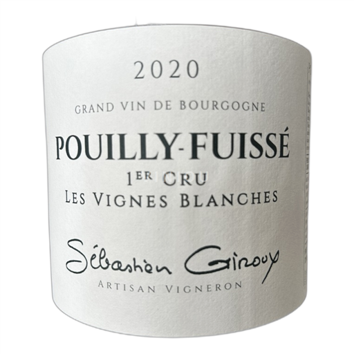 Burgundy Pouilly-Fuissé Premier Cru Domaine Giroux Les Vignes Blanches 2020