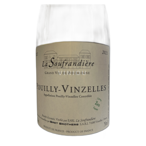 Burgundy Pouilly-Vinzelles Bret Brothers La Soufrandière Climat Les Quarts 2021