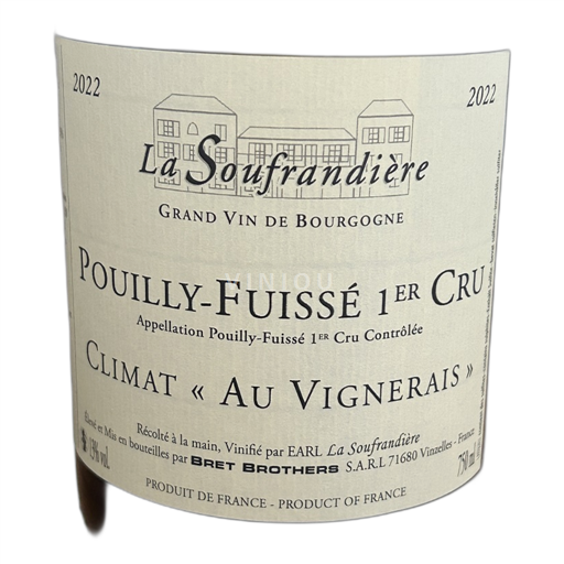 Bourgondië Pouilly-fuissé Premier Cru Bret Brothers La Soufrandière Pouilly Fuissé 2022