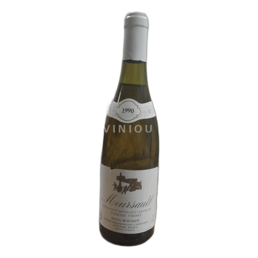 Bourgogne Meursault Denis Boussey Vieilles Vignes 1990