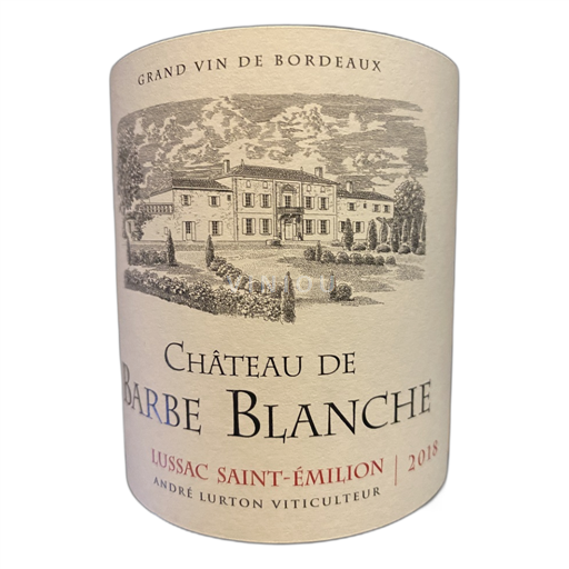 Bordeaux Lussac-Saint-Émilion André Lurton Barbe Blanche 2018