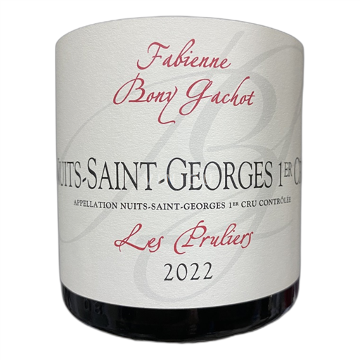 Bourgogne Nuits-Saint-Georges Fabienne Bony Gachot Les Pruliers 2022