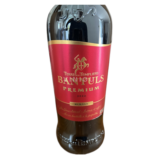 Roussillon Banyuls Grand Cru Terre des Templiers Banyuls Prémium Rimage 2022