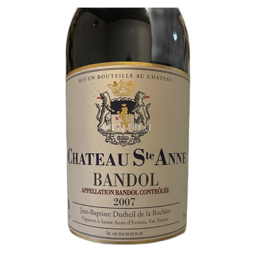 Provence Bandol Château Sainte Anne 2007