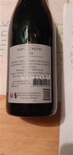 Rhône-dalen Saint-Joseph Cave Yves Cuilleron 2024