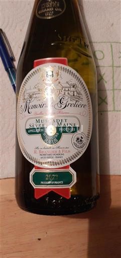 Thung lũng sông Loire Muscadet Sèvre et Maine Manoir de la Grelière 2023