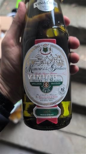 Loire-dalen Muscadet-Sèvre-et-Maine Manoir de la Grelière 2023