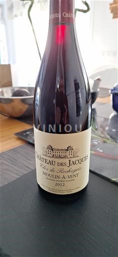 Beaujolais Moulin-à-vent Château Des Jacques Clos de Rochegrès 2012