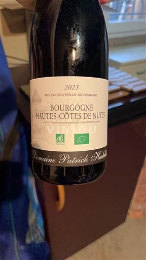 Burgundija Hautes Côtes de Nuits Domaine Patrick Hudelot 2023