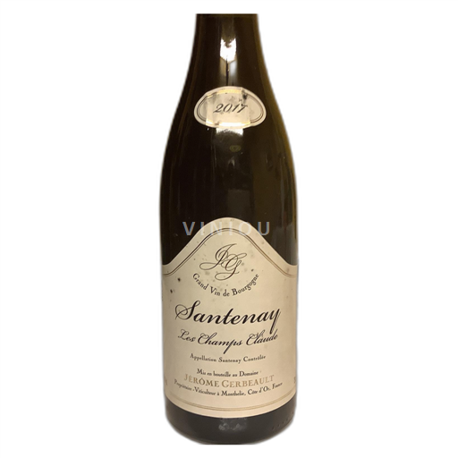 Bourgogne Santenay Domaine Jérôme Gerbeault Les Champs Claude 2017
