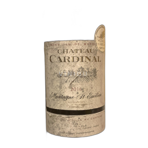 Bordéus Montagne-saint-émilion Château Cardinal 2016