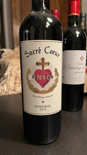 Bordeaux Pomerol Jean Philippe Janoueix Sacré Coeur 2022