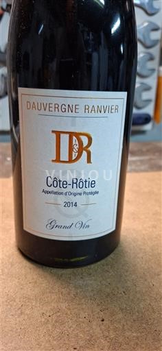 Thung lũng Rhône Côte-rôtie Dauvergne Ranvier 2014