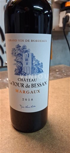 Bordeaux Margaux La Tour de Bessan 2018