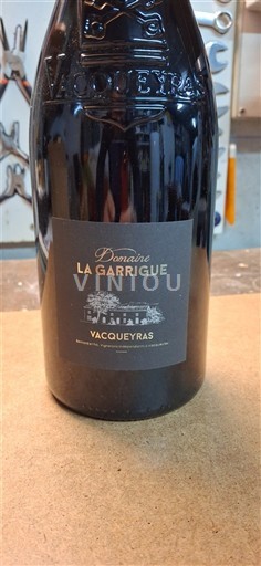 Rhônen laakso Vacqueyras Domaine La Garrigue 2017