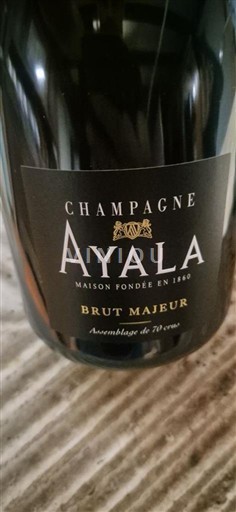 Champaña Champán Ayala Brut Majeur Sin añada