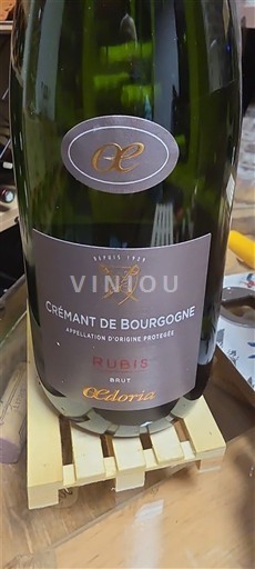 Burgundsko Crémant de Bourgogne Oedoria Rubis 2024