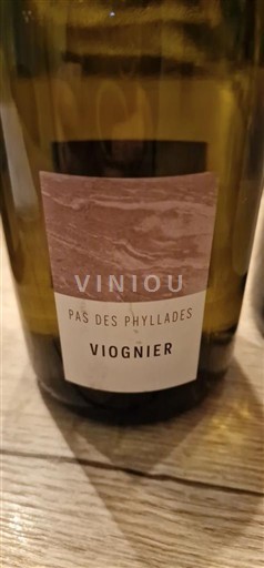 Languedoc och Roussillon Pays d'Oc Pas des Phyllades Viognier 2022