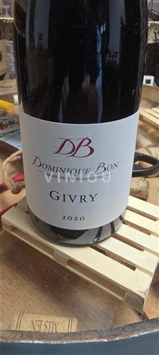 Burgundsko Givry Dominique Bon 2020