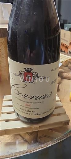 Thung lũng Rhône Cornas ELIE BANCEL 2020